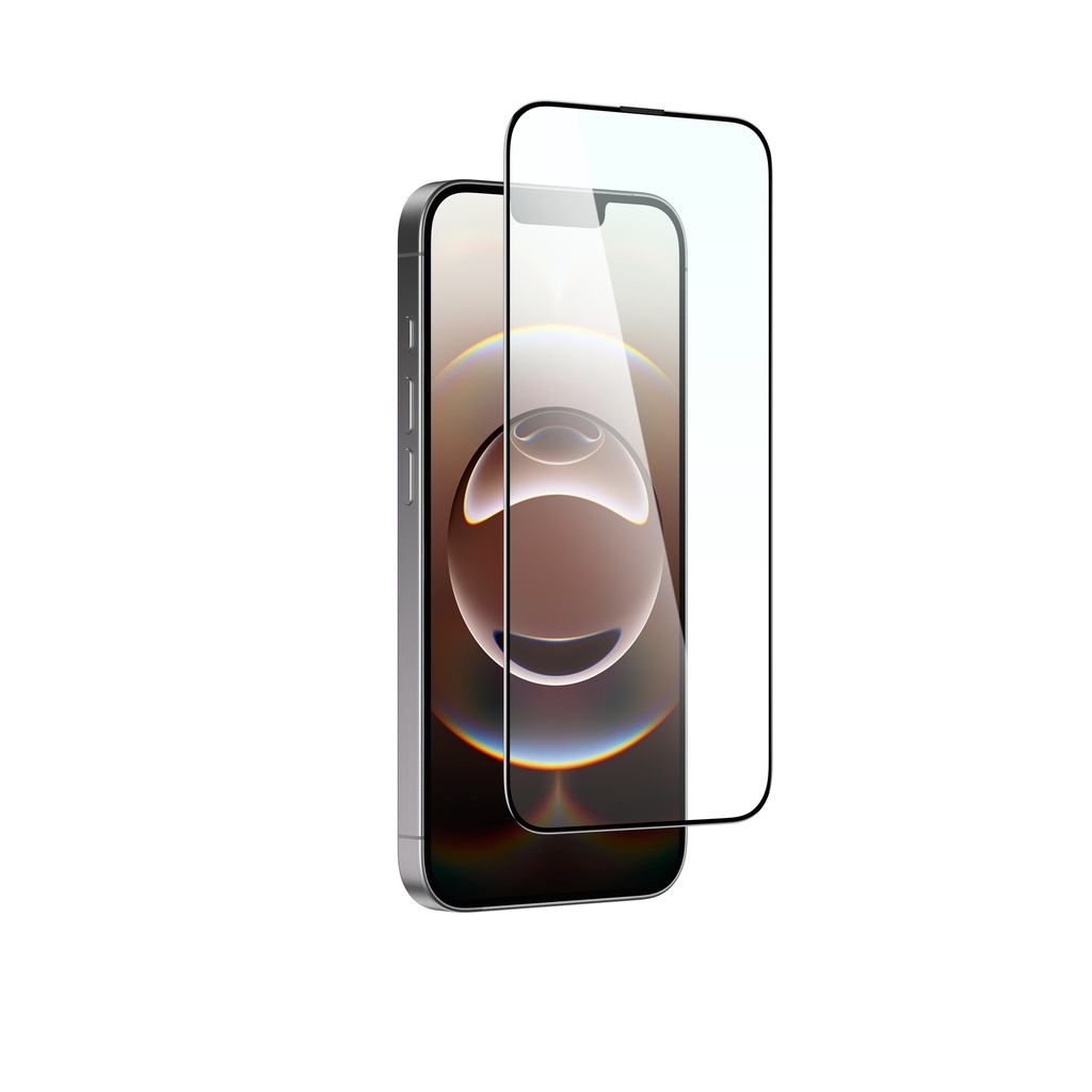 AT IPHONE 16E 6.1"  2.75D FULLY COVERED TITAN GLASS BLUE LIGHT