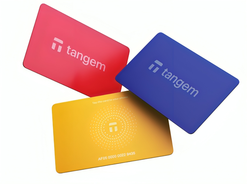 TANGEM CRYPTO HARDWARE WALLET 2.0 (PACK OF 3 CARDS)