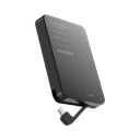 MOMAX 1-POWER F.PASS+ 10000mAh POWER BANK WITH BUILT-IN CABLE & MAGNETIC ATTACHMENT