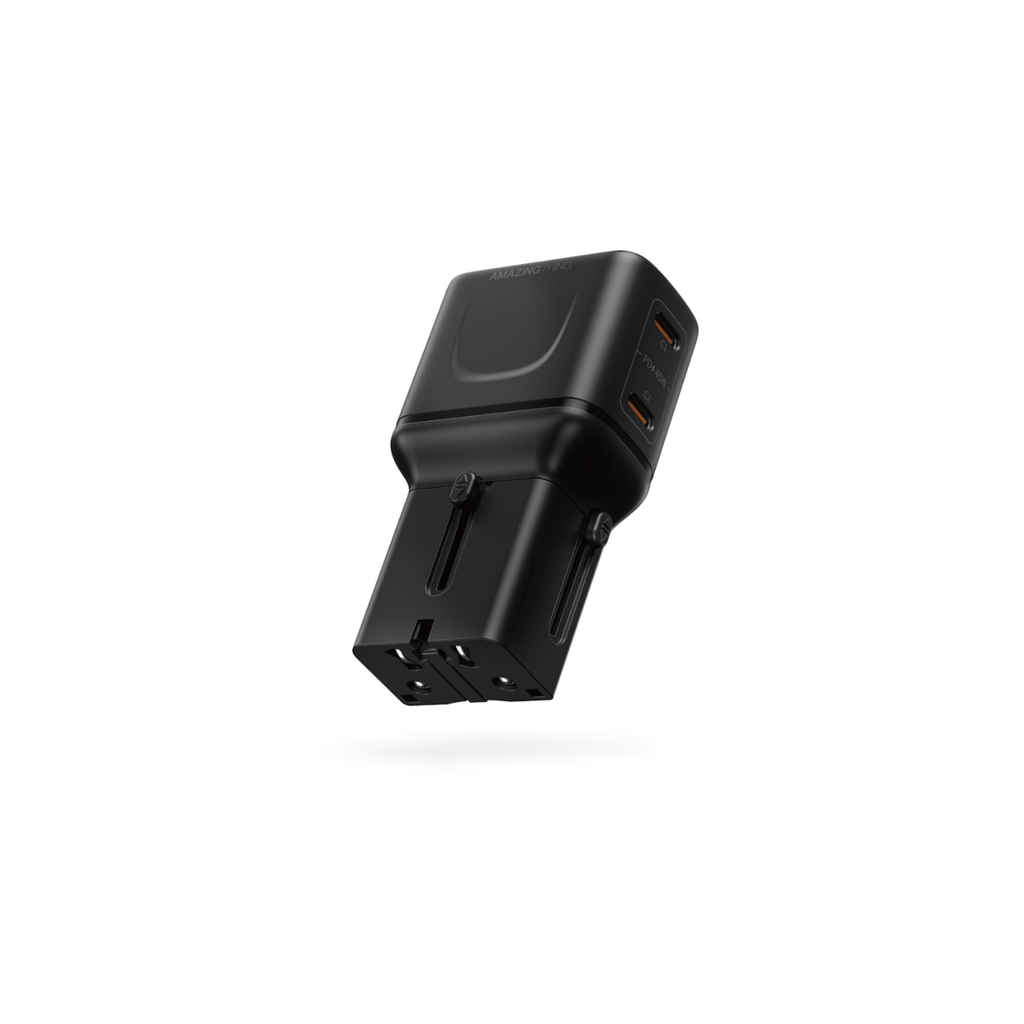 AT EXPLORER PRO 45W MAX 2C PORTS TRAVEL CHARGER