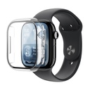 AT RADIX GLASS WITH CASE FOR APPLE WATCH SERIES 11 42MM