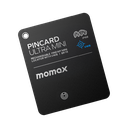 MOMAX PINCARD ULTRA MINI RECHARGEABLE FIND MY MINI LOCATOR WITH UWB
