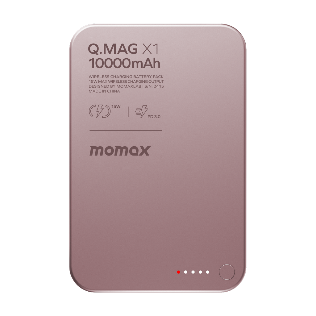 MOMAX Q.MAG X1 10000mAh GEN2 15W MAGSAFE WIRELESS POWER BANK