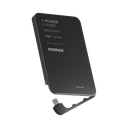 MOMAX 1-POWER F.PASS+ 3000mAh POWER BANK WITH BUILT-IN CABLE & MAGNETIC ATTACHMENT