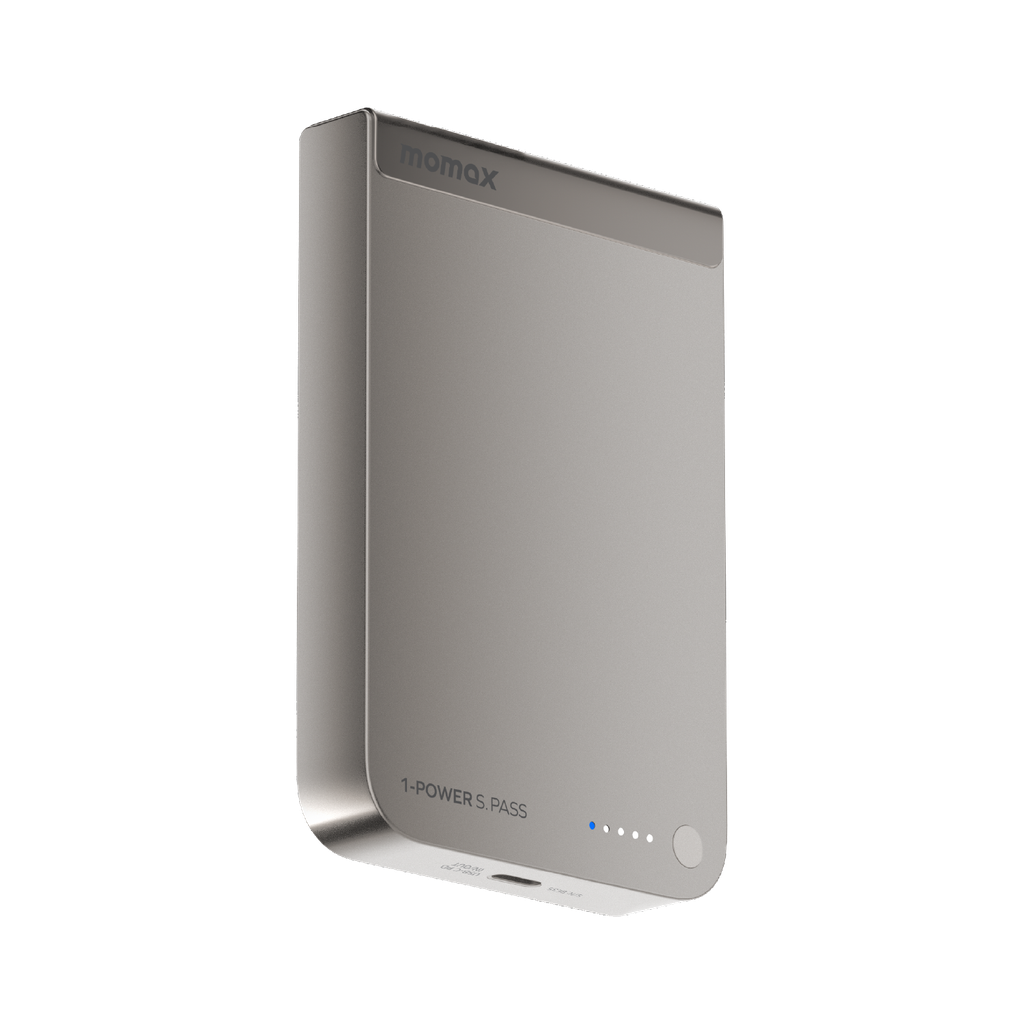 MOMAX 1-POWER S.PASS 10000mAh QI2 MAGNETIC WIRELESS POWER BANK