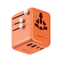 MOMAX 1-WORLD2 GAN 70W 5-PORT USB-C AC TRAVEL ADAPTOR