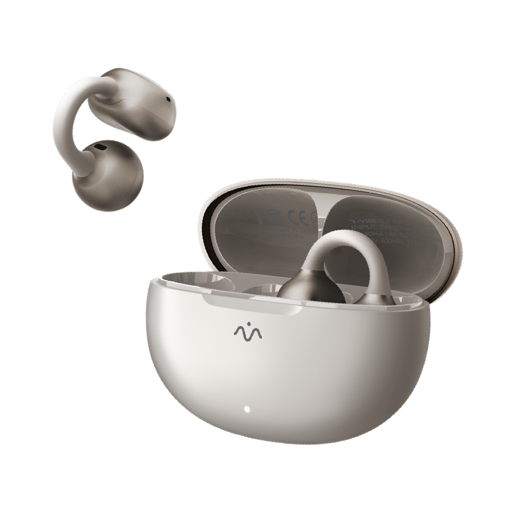 MOMAX 1-VIBE CLIP M.IN.D TRUE WIRELESS ENC INTELLIGENT CLIP ON EARBUDS