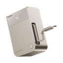 MOMAX 1-PAC PASS MINI+ 10000mAh 2IN1 BATTERY PACK WITH BUILT-IN RETRACTABLE CABLE