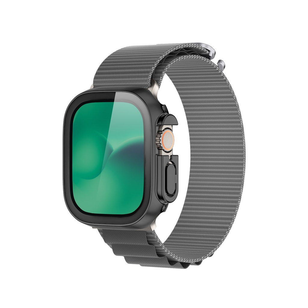 AT APPLE WATCH ULTRA MARSIX PRO BUMPER WITH GLASS 49MM