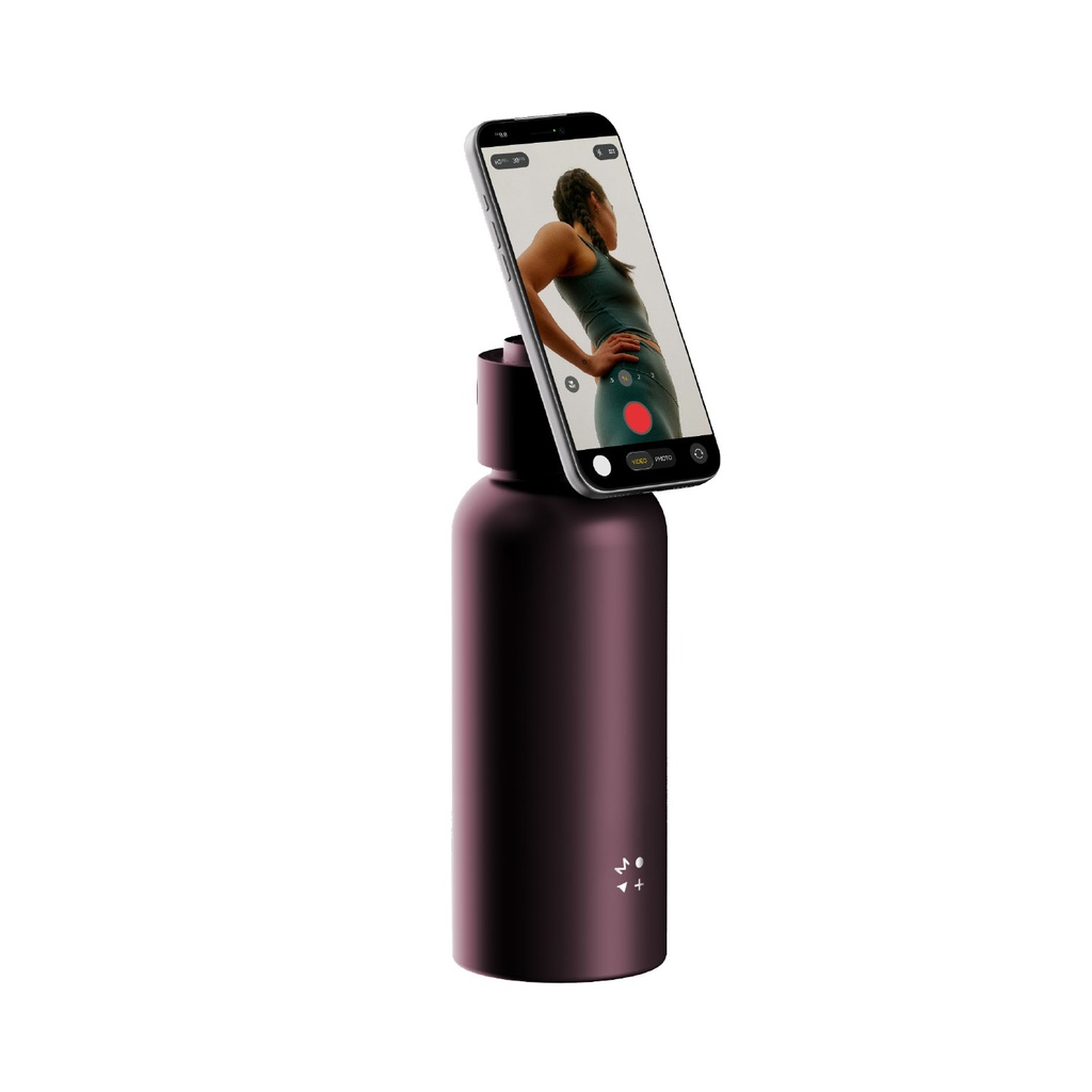 MOMAX 1-VIBE BOTTLE MAGNETIC WIRELESS SPEAKER FLASK (500 ML)