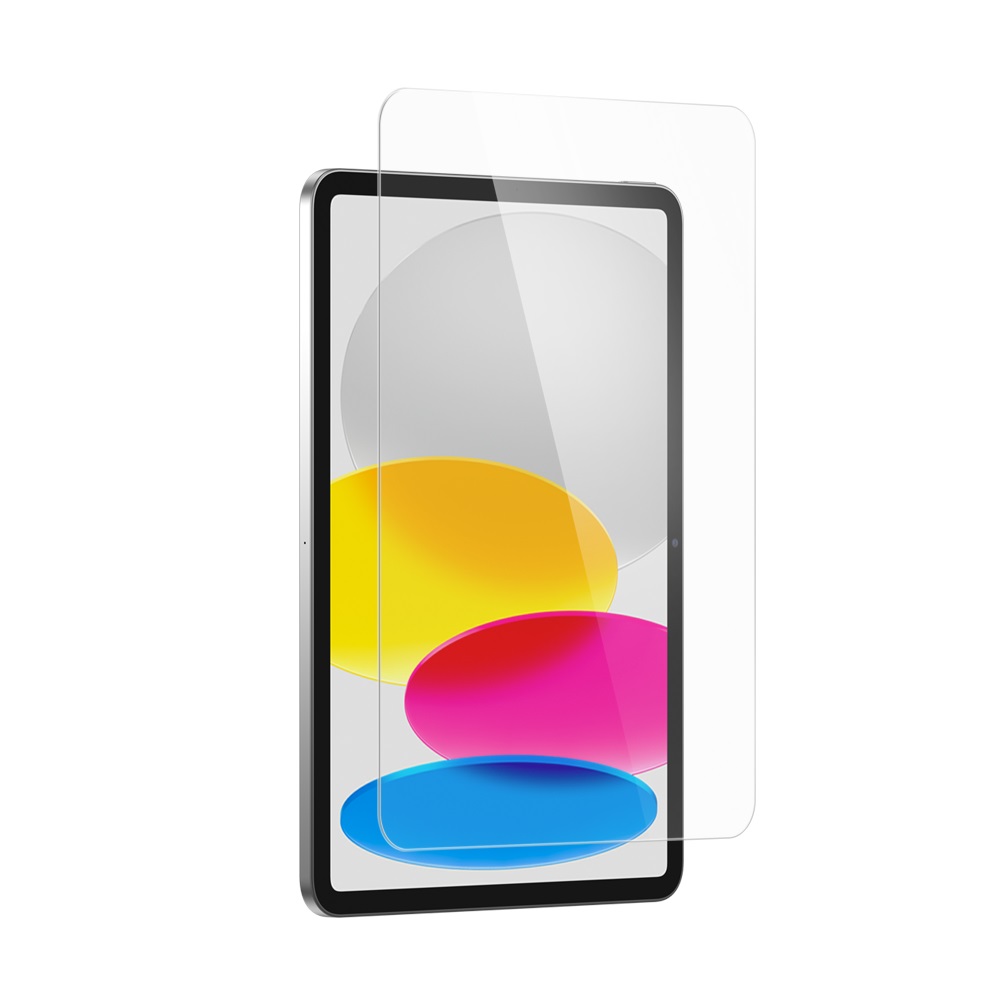 AT IPAD 10.9 2022 2.5D FULLY COVERED RADIX CLEAR GLASS