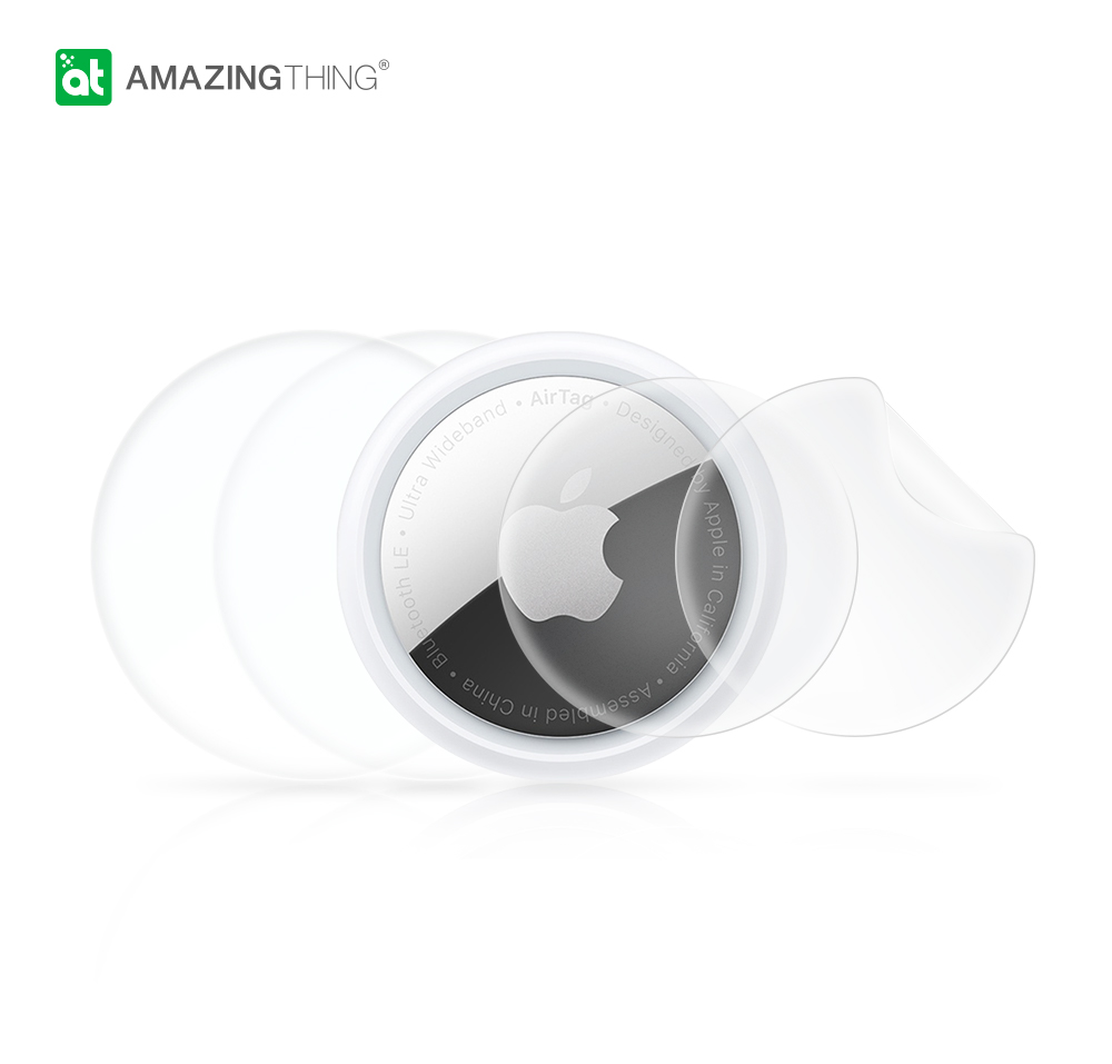 AT AIRTAG PROTECTION FILM DUO SET FRONT AND BACK MATTE