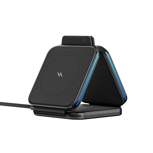 [EP3IN1SET] AT EXPLORER PRO 3IN1 PD 15W PORTABLE WIRELESS CHARGER WITH 1.2M USB-C TO USB-C CABLE