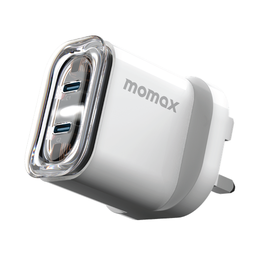 [UM51UKW] MOMAX 1-CHARGER FLOW PD 35W 2 PORTS GAN WALL CHARGER