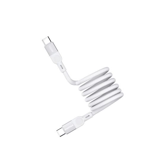 MOMAX ELITE MAG LINK 100W USB-C TO USB-C MAGNETIC CABLE 2M