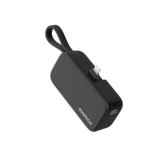 MOMAX 1-POWER MINI 5000mAh 3IN1 POWER BANK WITH LIGHTNING PLUG