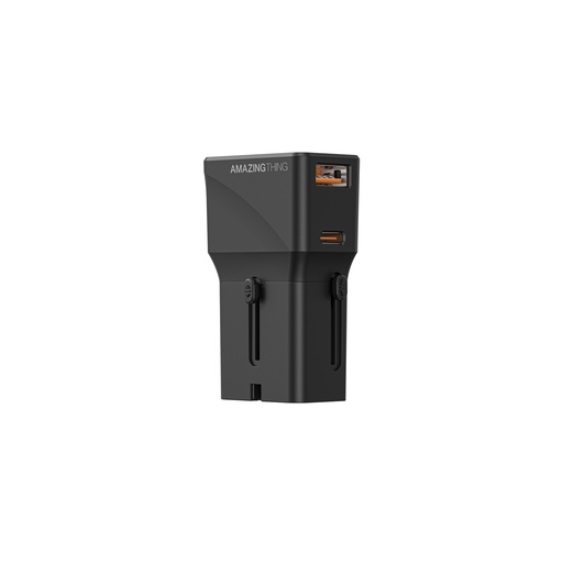[EP24004BK] AT EXPLORER PRO 20W 2 PORTS TRAVEL CHARGER