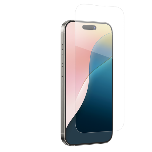 [IP166.1GLA] AT IPHONE 16 6.1 2.5D PURE GLASS WITH SLEEVE PACKAGING