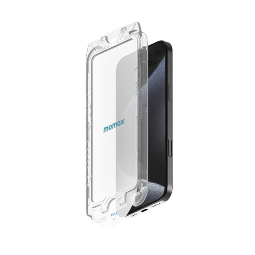 [PZAP24DIVSD] MOMAX IPHONE 16 6.1 FULLY COVERED HD PRIVACY GLASS