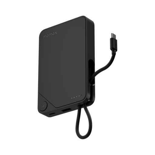 MOMAX 1-POWER X 10000mAh POWER BANK WITH BUILT-IN USB-C CABLE