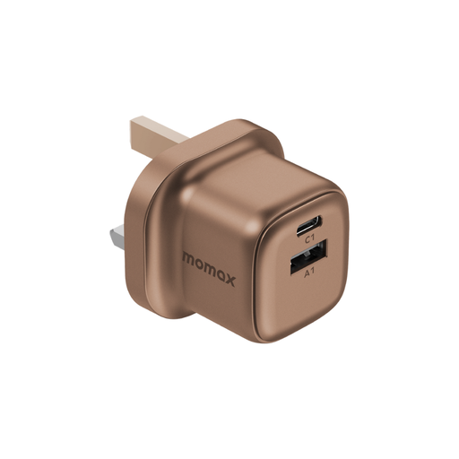 [UM71UKL2] MOMAX 1-CHARGE GAN 30W 2 PORT CHARGER