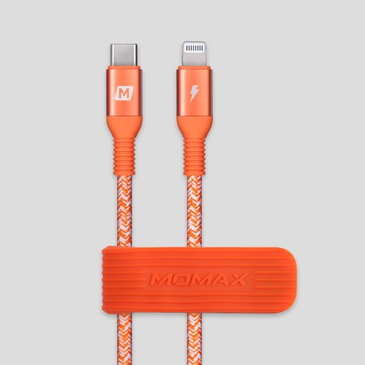 [DL30M] MOMAX ELITE USB-C TO LIGHTNING 0.3M  CABLE