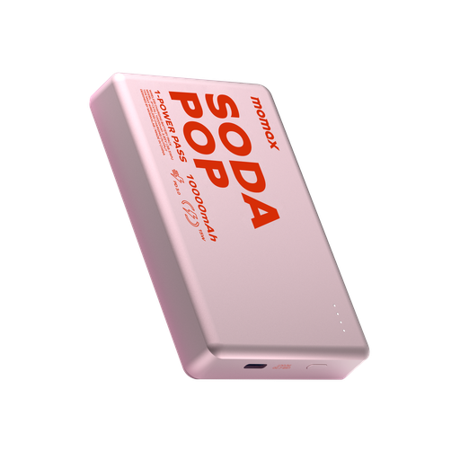 MOMAX 1-POWER PASS 10000mAh MAGNETIC WIRELESS POWER BANK