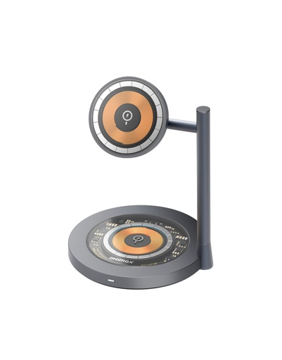 [UD23D] MOMAX Q.MAG DUAL 2 DUAL MAGNETIC WIRELESS CHARGING STAND
