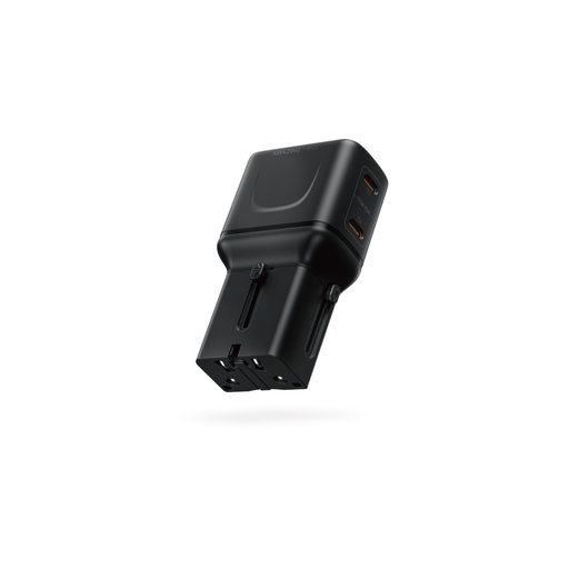 [EX45WBK] AT EXPLORER PRO 45W MAX 2C PORTS TRAVEL CHARGER