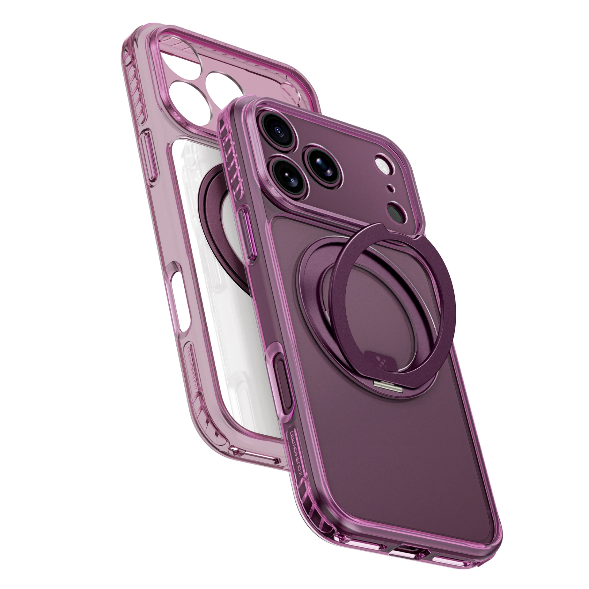 AT TITAN PRO MAG LENS SPIN CASE FOR IPHONE 18 PRO 6.3