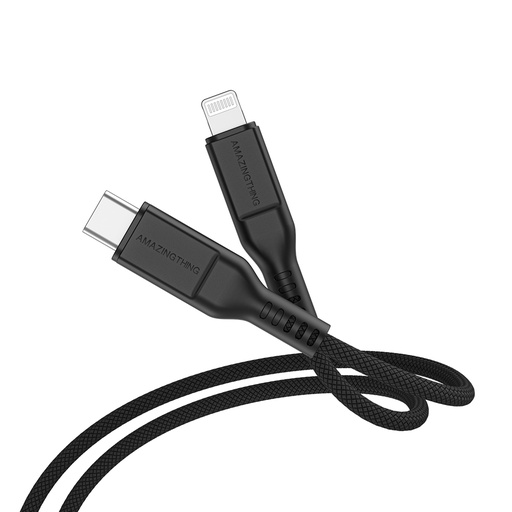 [CLC210MTHBK] AT THUNDER PRO USB-C TO LIGHTNING 3.2A 30W 2.1M CABLE