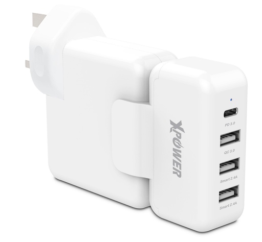 [XP-WC4M-WH] XPOWER WC4M POWER EXPANDER FOR APPLE MACBOOK WALL CHARGER