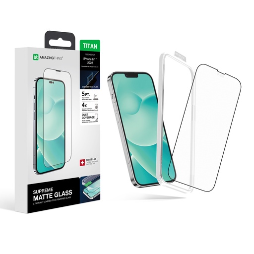 [IP226.1MGLA] AT IPHONE 14 6.1 2.75D FULLY COVERED RADIX MATTE GLASS