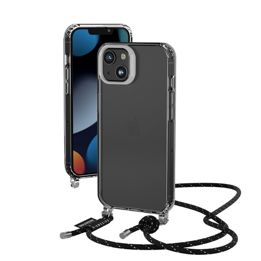AT IPHONE 13 6.1 ADVANTA CROSSBODY CASE TRANSPRINT BACK WITH LANYARD